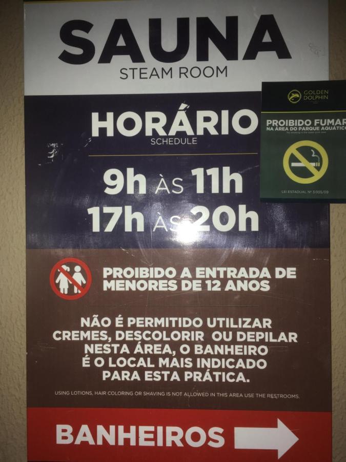 Hotel Golden Dolphin Com Cafe Da Manha! Piscinas 24H Caldas Novas Kültér fotó